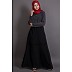 Burqa in two contrast part | Grey-Black Burqa in two contrast part | Grey-Black